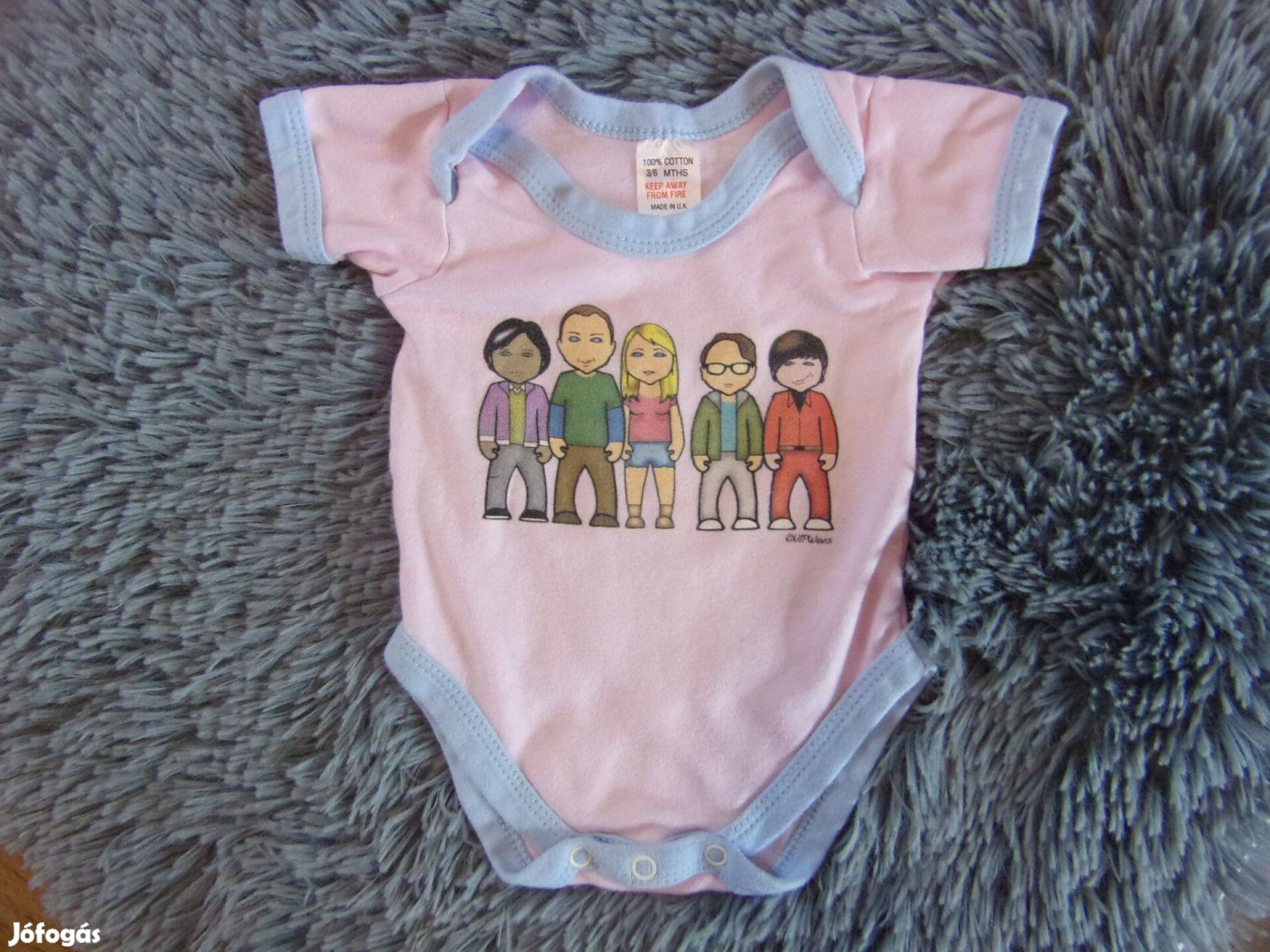Rövid ujjú body 3-6 hónaposoknak!