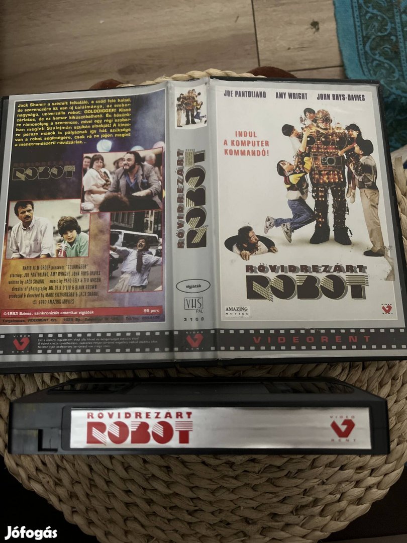 Rövidbezárt robot vhs