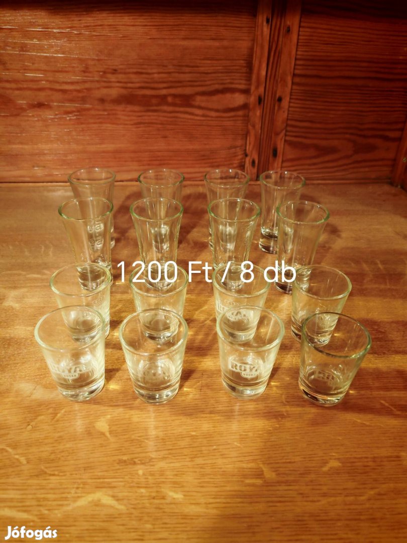 Röviditalos poharak