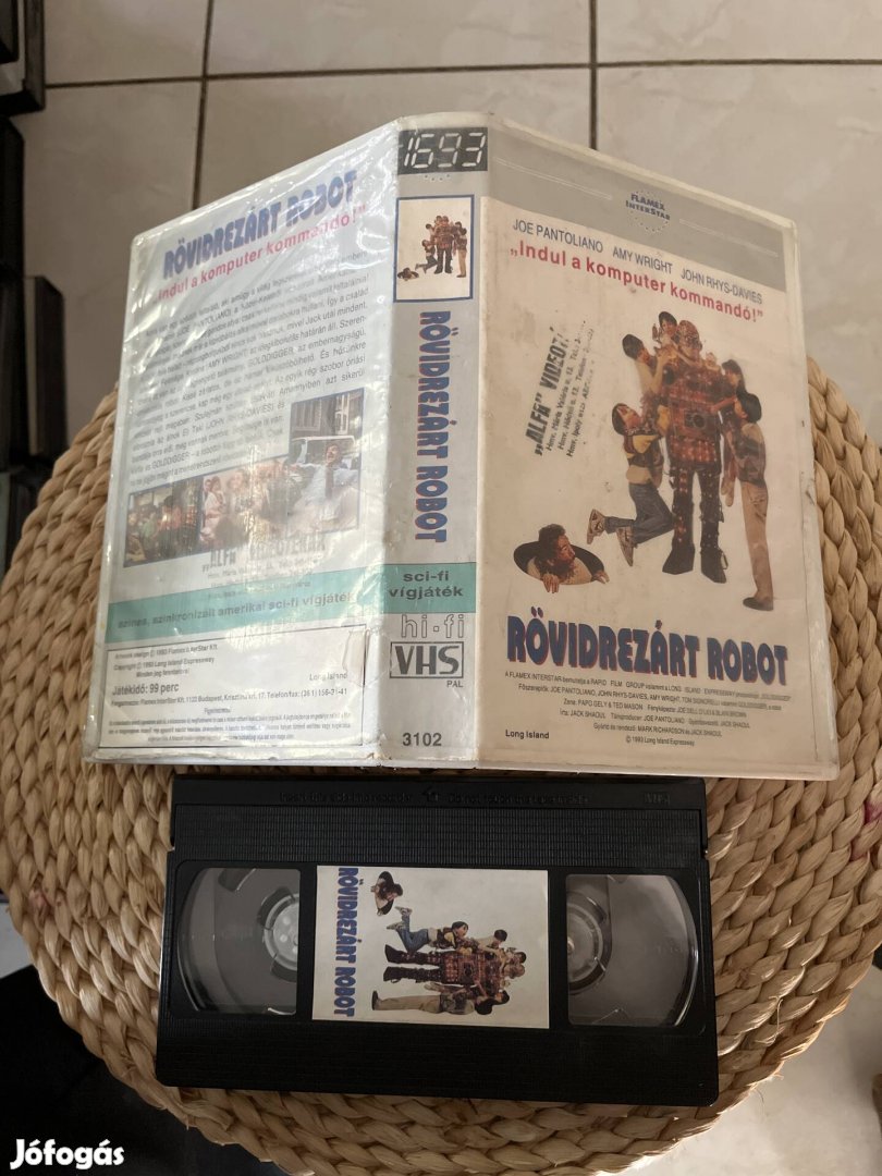 Rövidrezárt robot vhs film