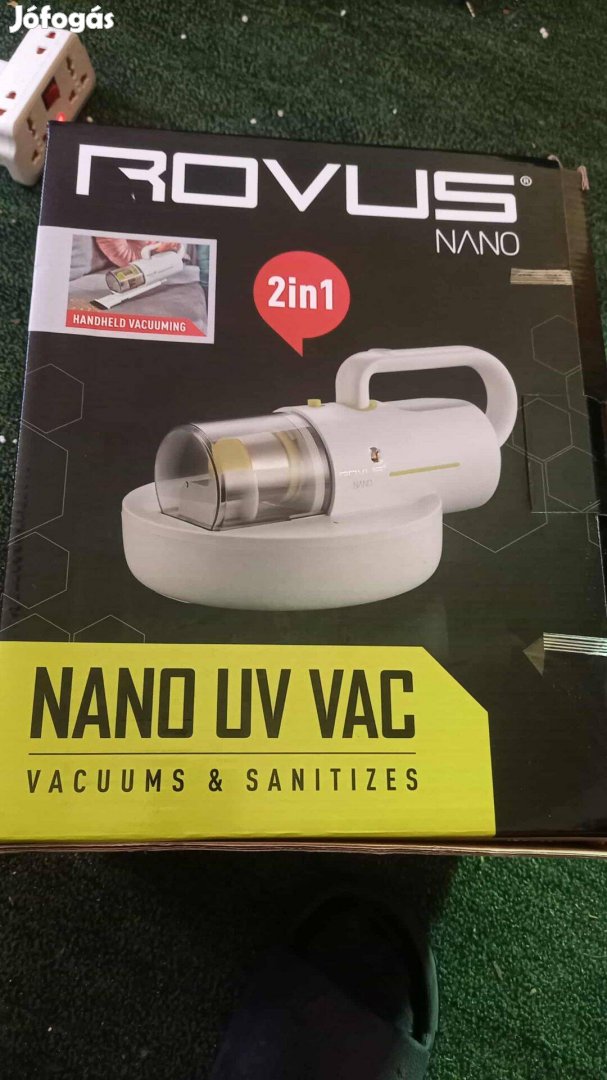 Rovus nano UV vac kézi autós porszívó . Új