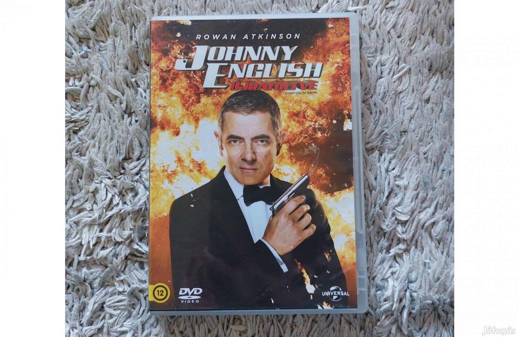 Rowan Atkinson Johnny English újratöltve DVD