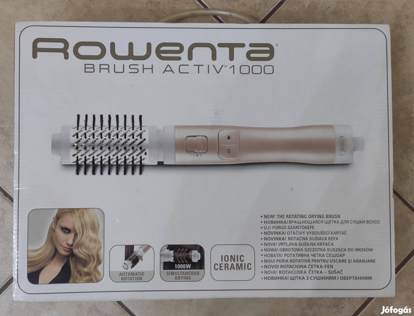 Rowenta Brush Activ 1000 körkefés hajszárító és hajformázó