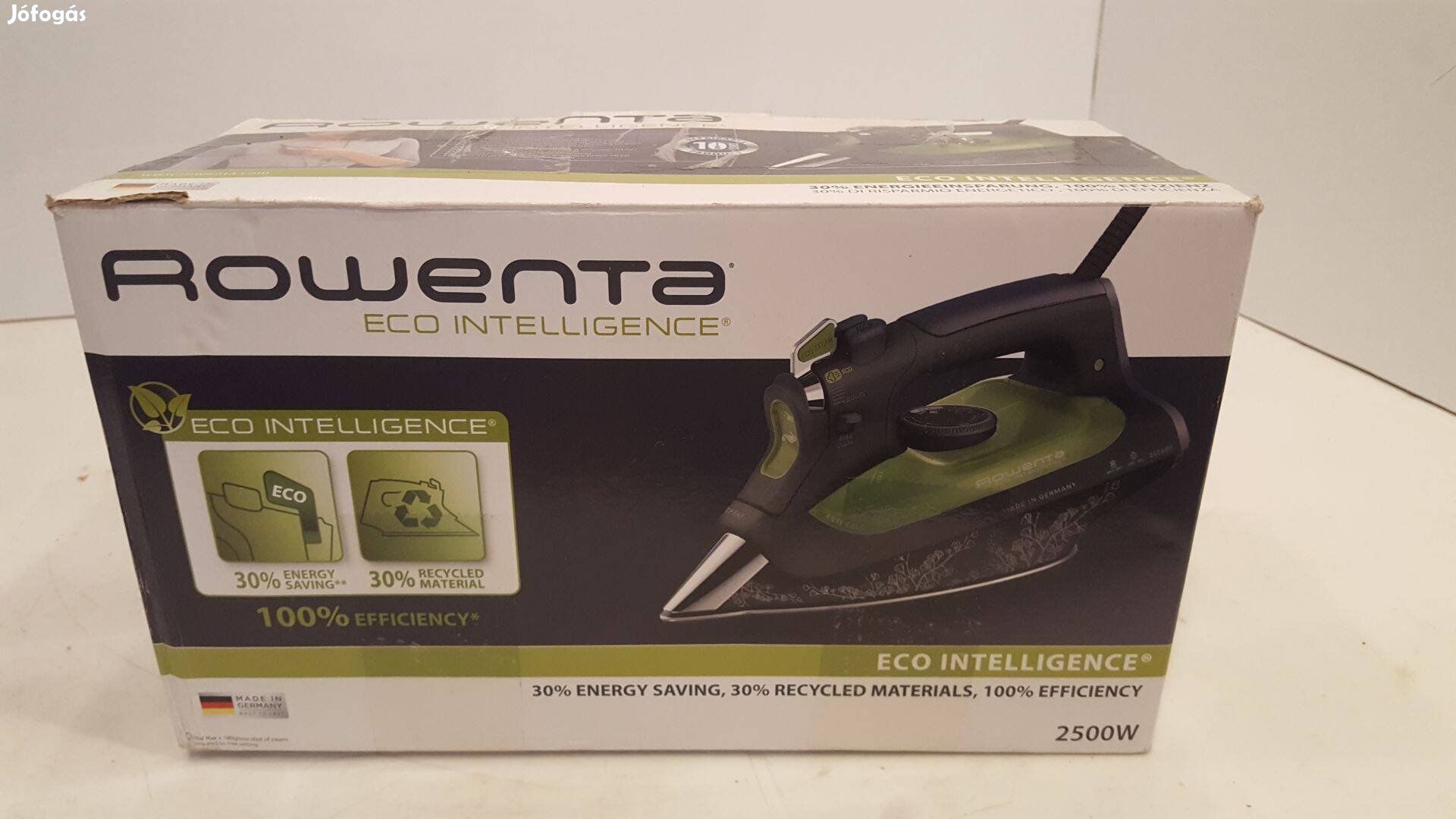 Rowenta Eco Intelligence DW6030 gőzölős vasaló, szinte új