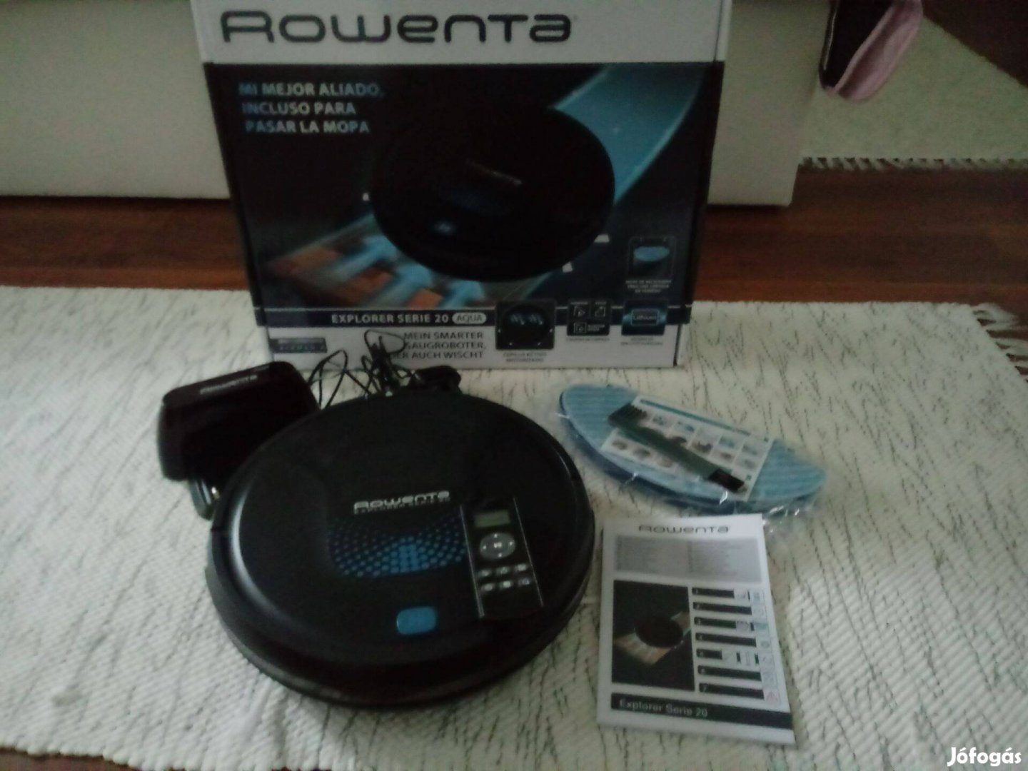 Rowenta Explorer Serie 20 Aqua robotporszívó