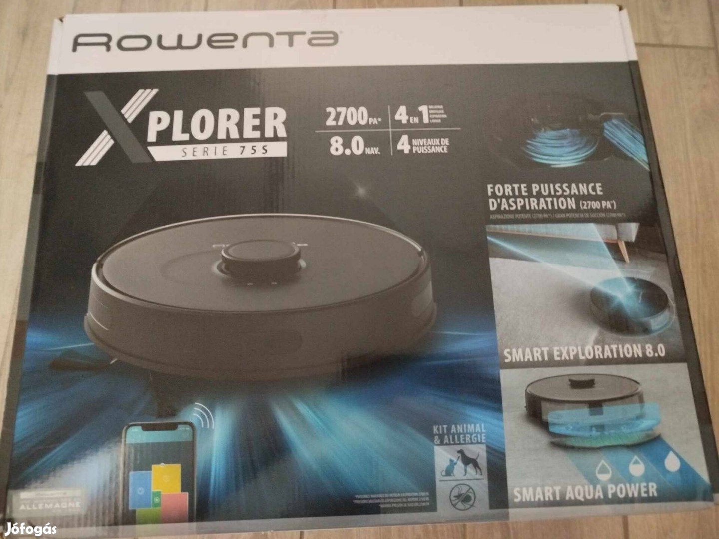 Rowenta Xplorer 75s (RR8575) robotporszívó