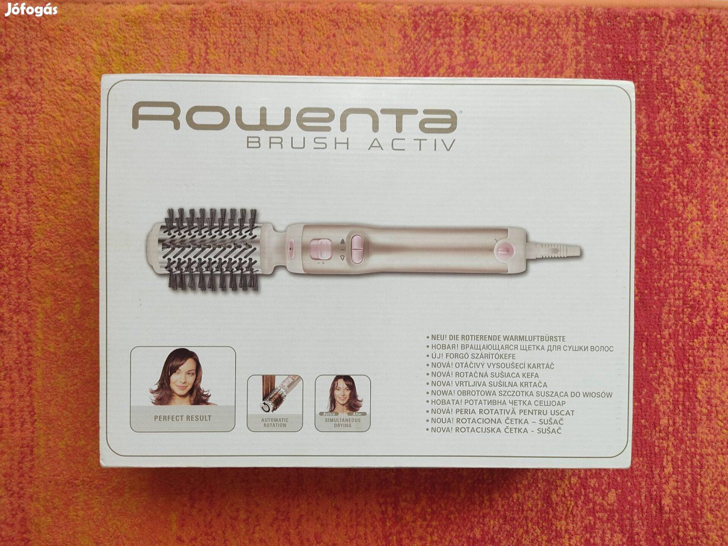 Rowenta brush activ CF9000 hajformázó és szárító egyben