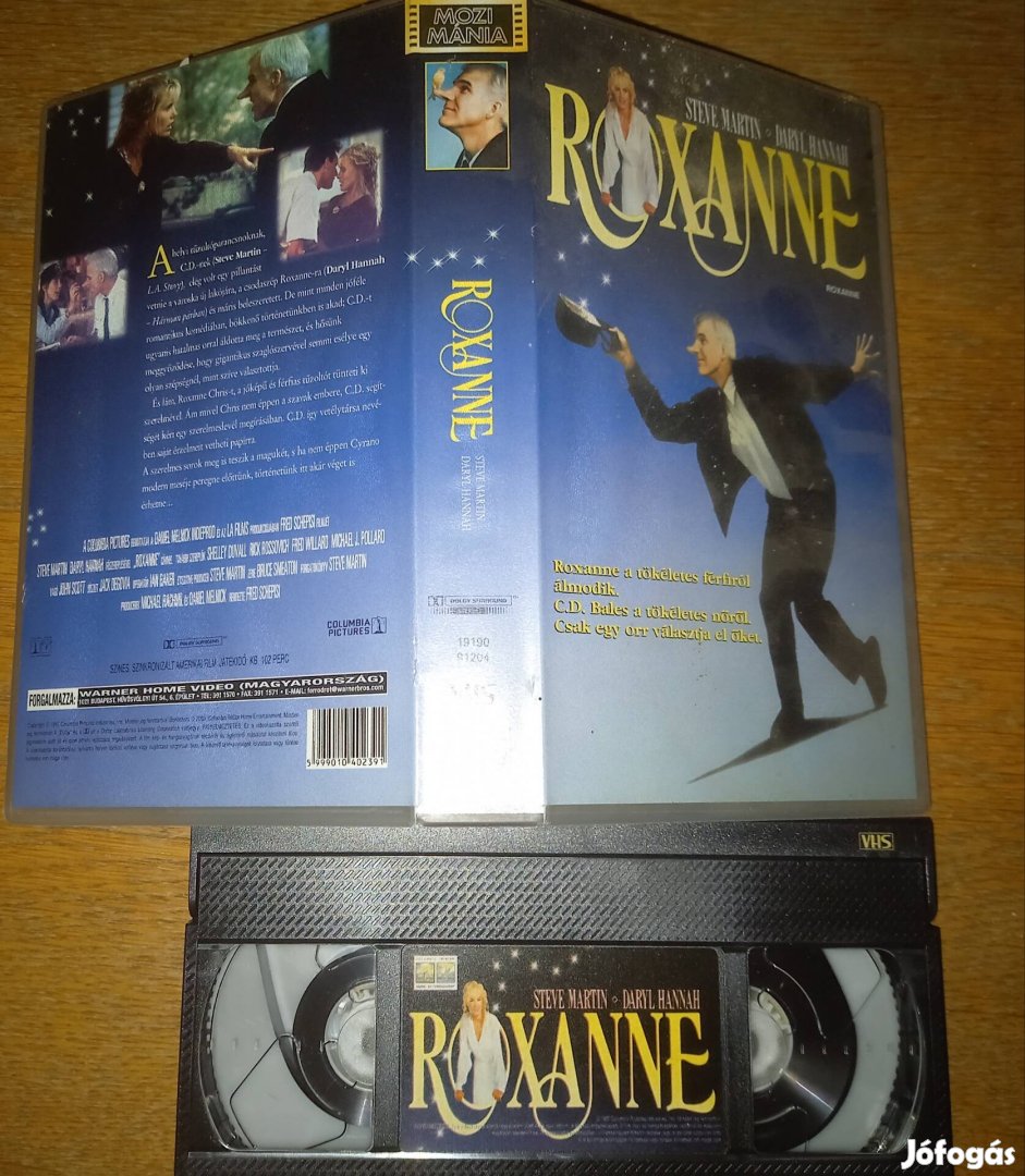 Roxanne - vígjáték vhs - Steve Martin