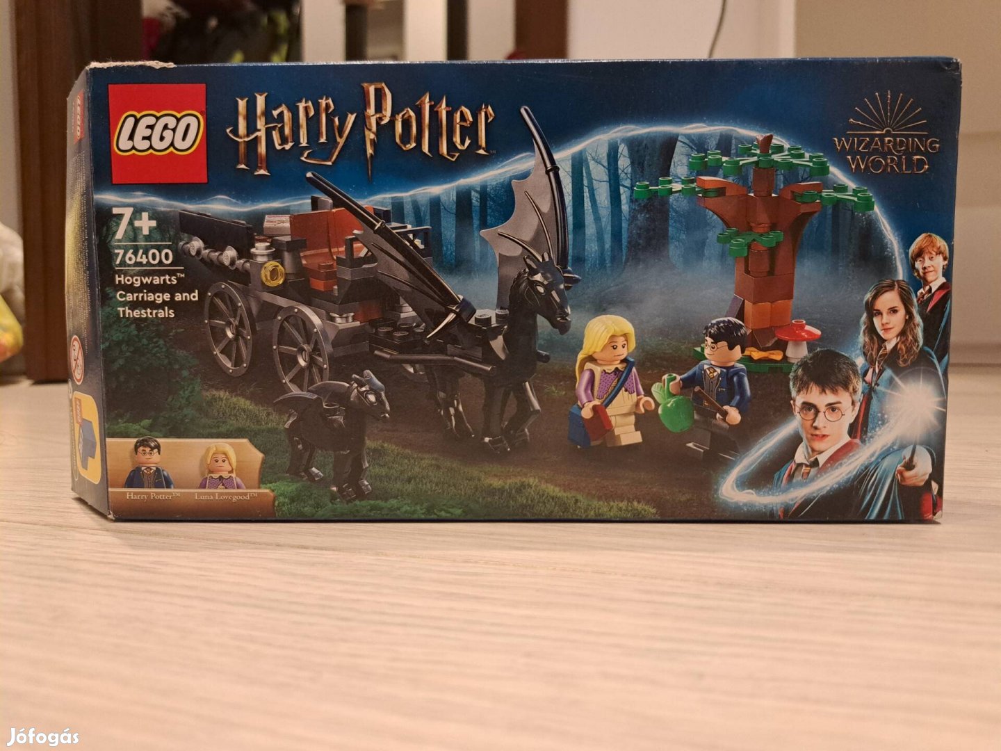 Roxfort hintó és thesztrátok Harry Potter lego