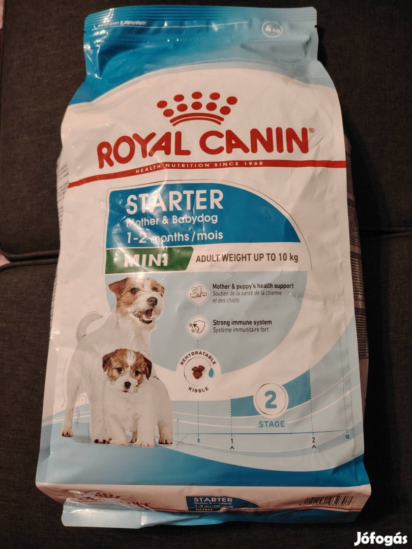 Royal Canin Mini Starter Mother & Babydog kutyatáp 4 kg