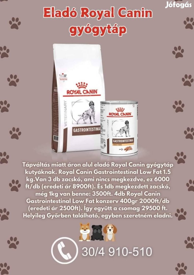 Royal Canin gyógytáp