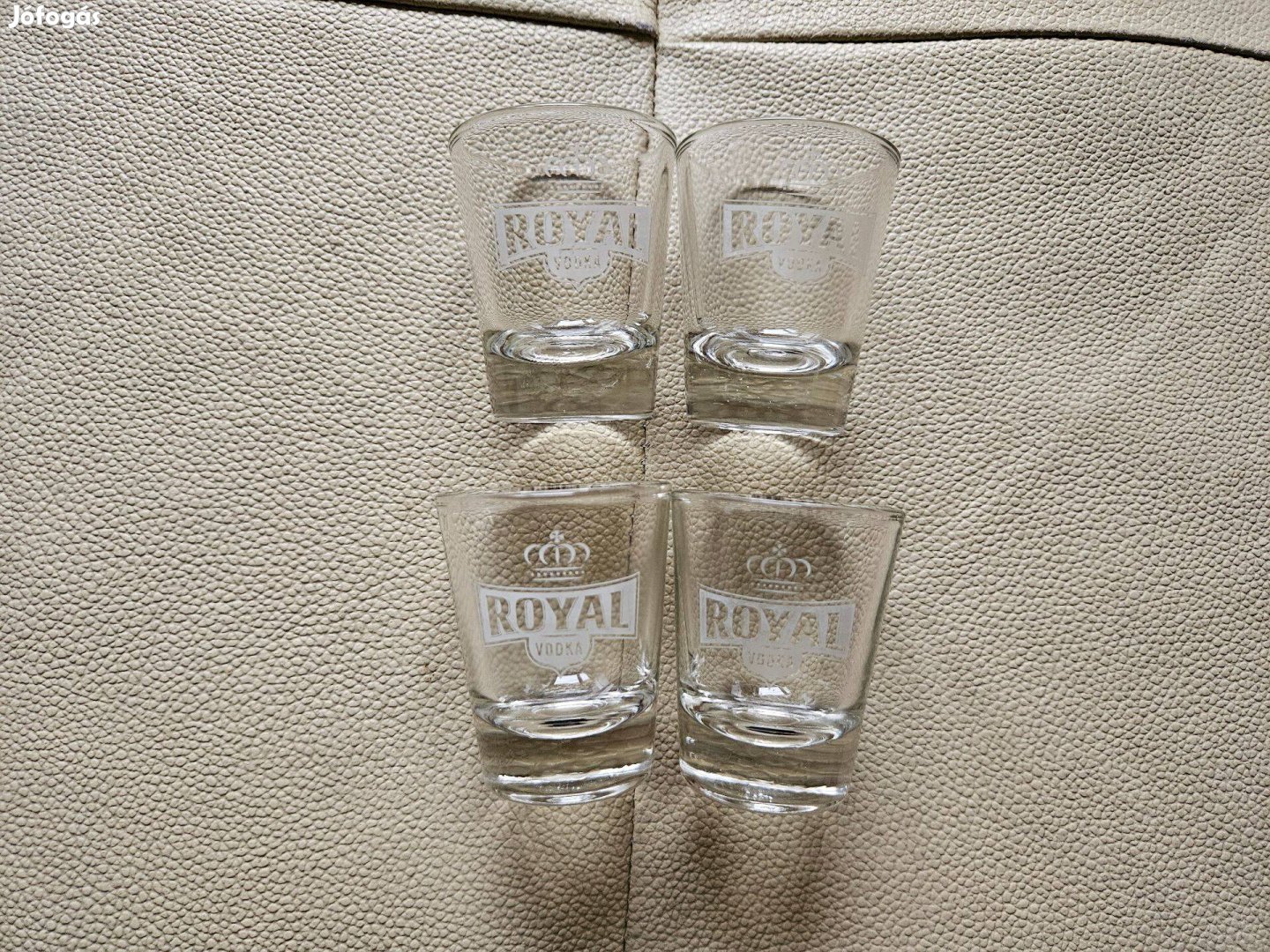 Royal vodka pohár 4cl 4 db