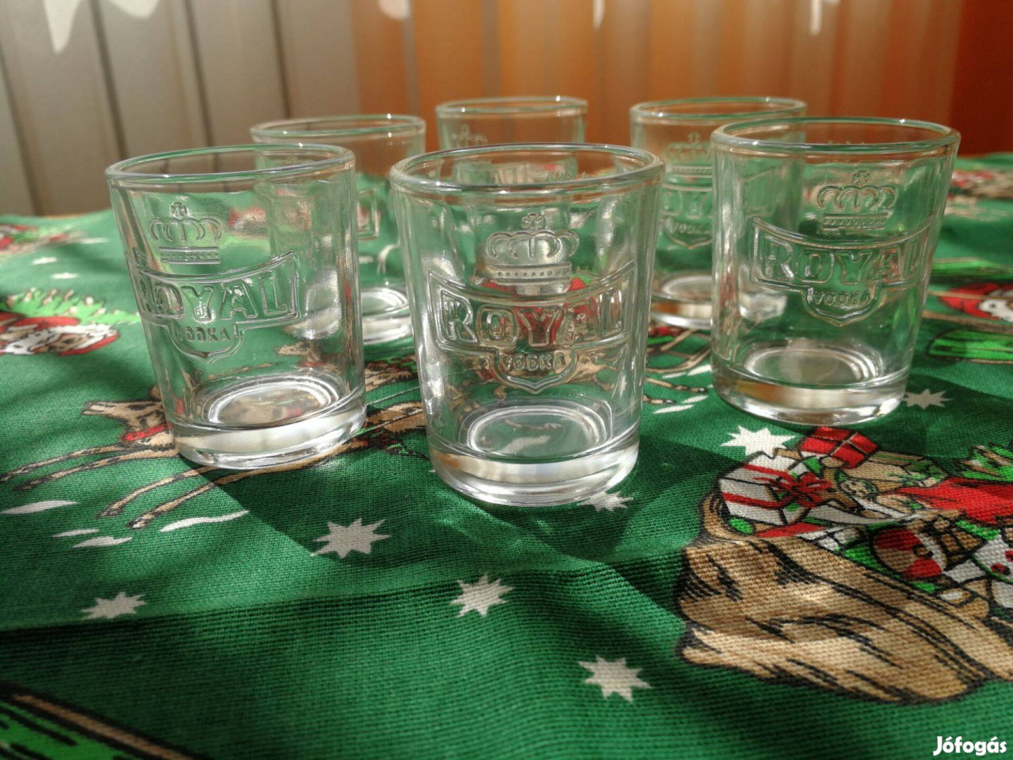 Royal vodkás, Poharak, Eladók!!