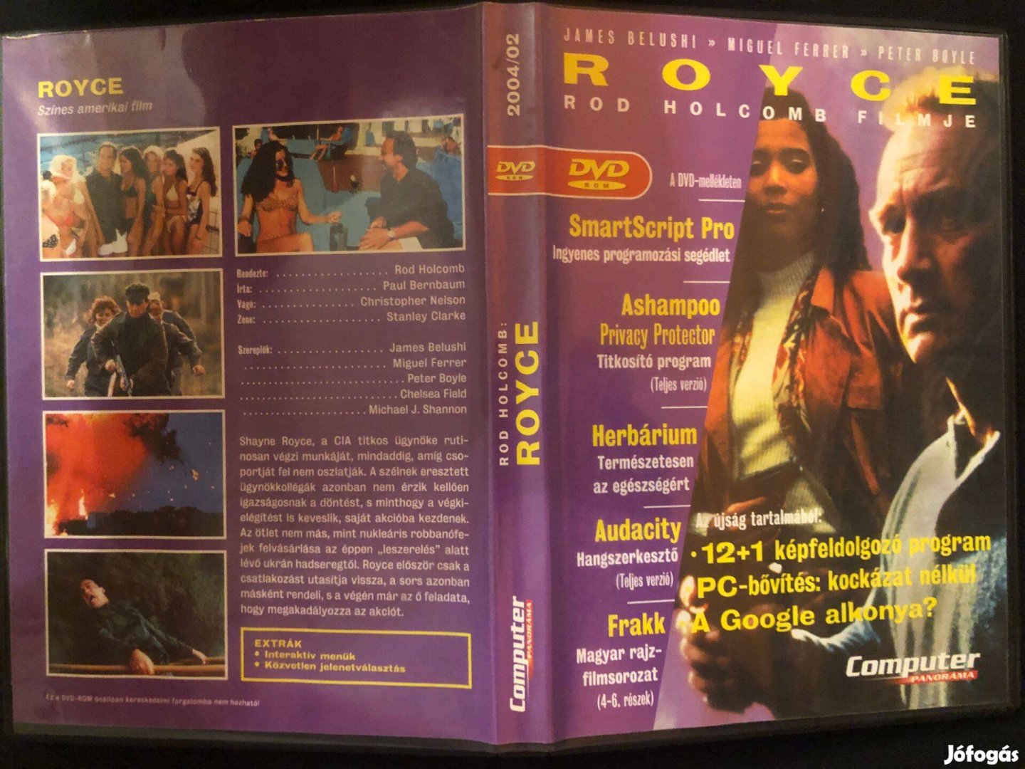 Royce A legszuperebb ügynök DVD karcmentes, James Belushi, CP kiadás