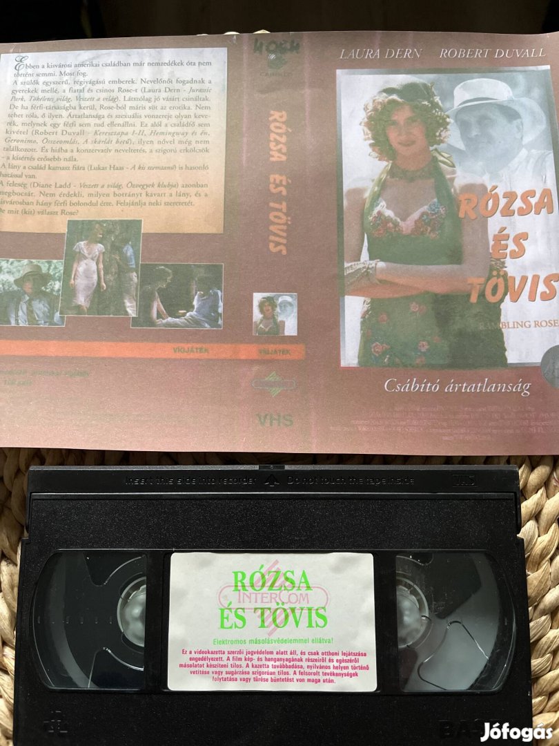 Rózsa és tövis vhs m