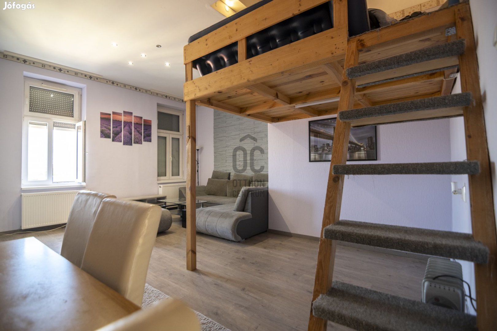 Rózsa utcában eladó városi panorámás 46 m2-es emeleti liftes lakás!