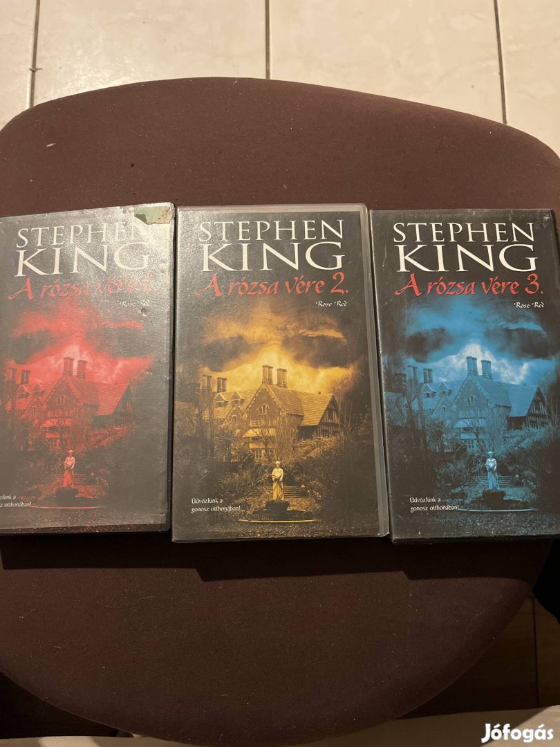 Rózsa vére 1-3 horror vhs