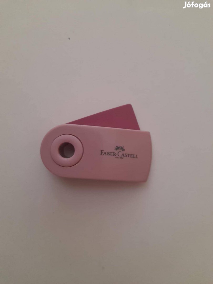 Rózsaszín Faber-Castell radír