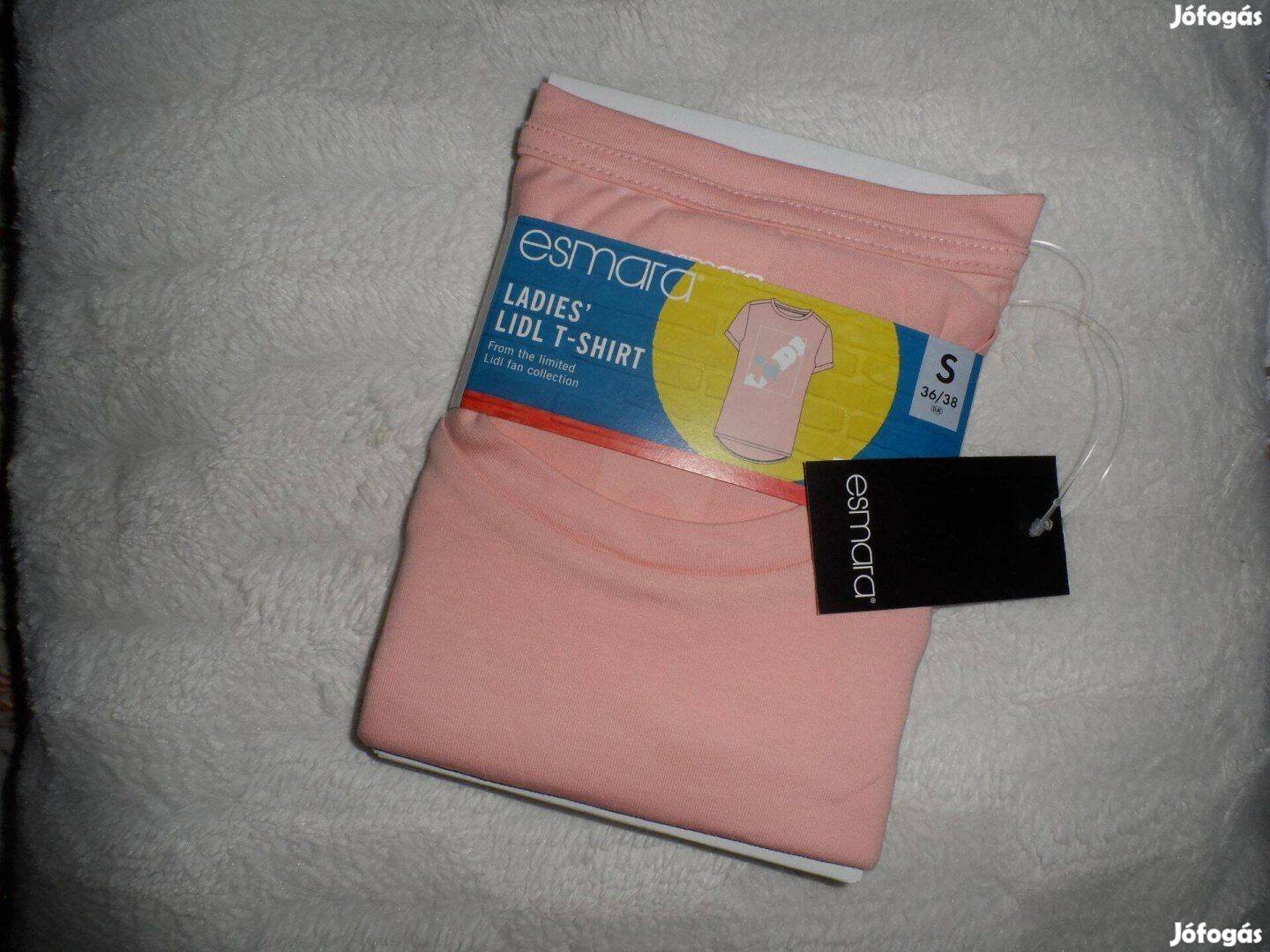 Rózsaszín Lidl póló