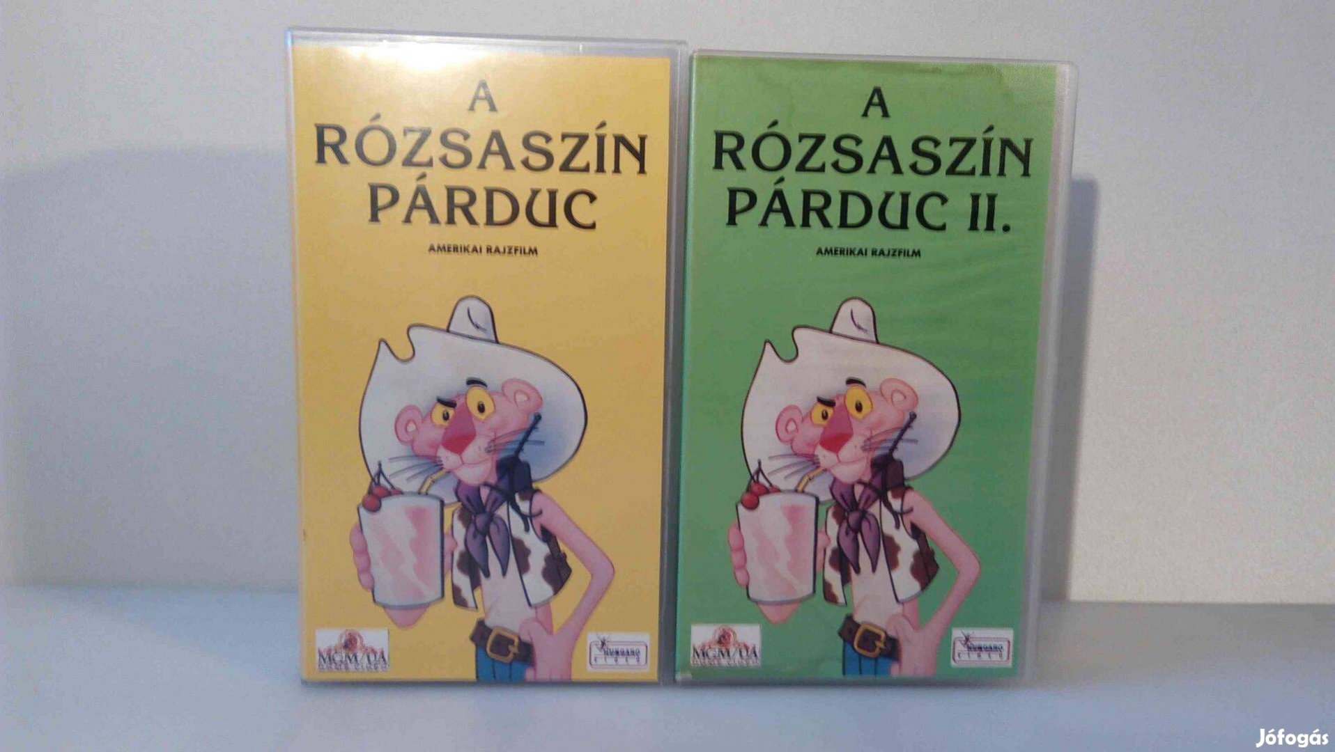 Rózsaszín Párduc 1-2 VHS Videokazetta Mese