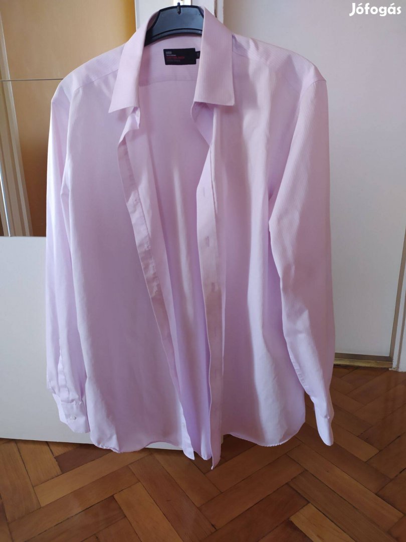 Rózsaszín XL méretű újszerű Marks and Spencer férfi ing