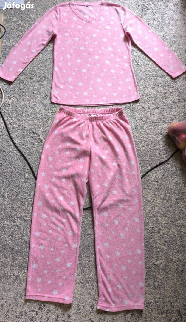 Rózsaszín csillagos polár pizsama