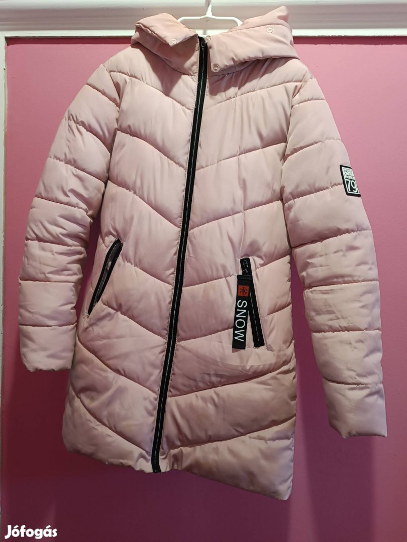 Rózsaszín kabát M-es