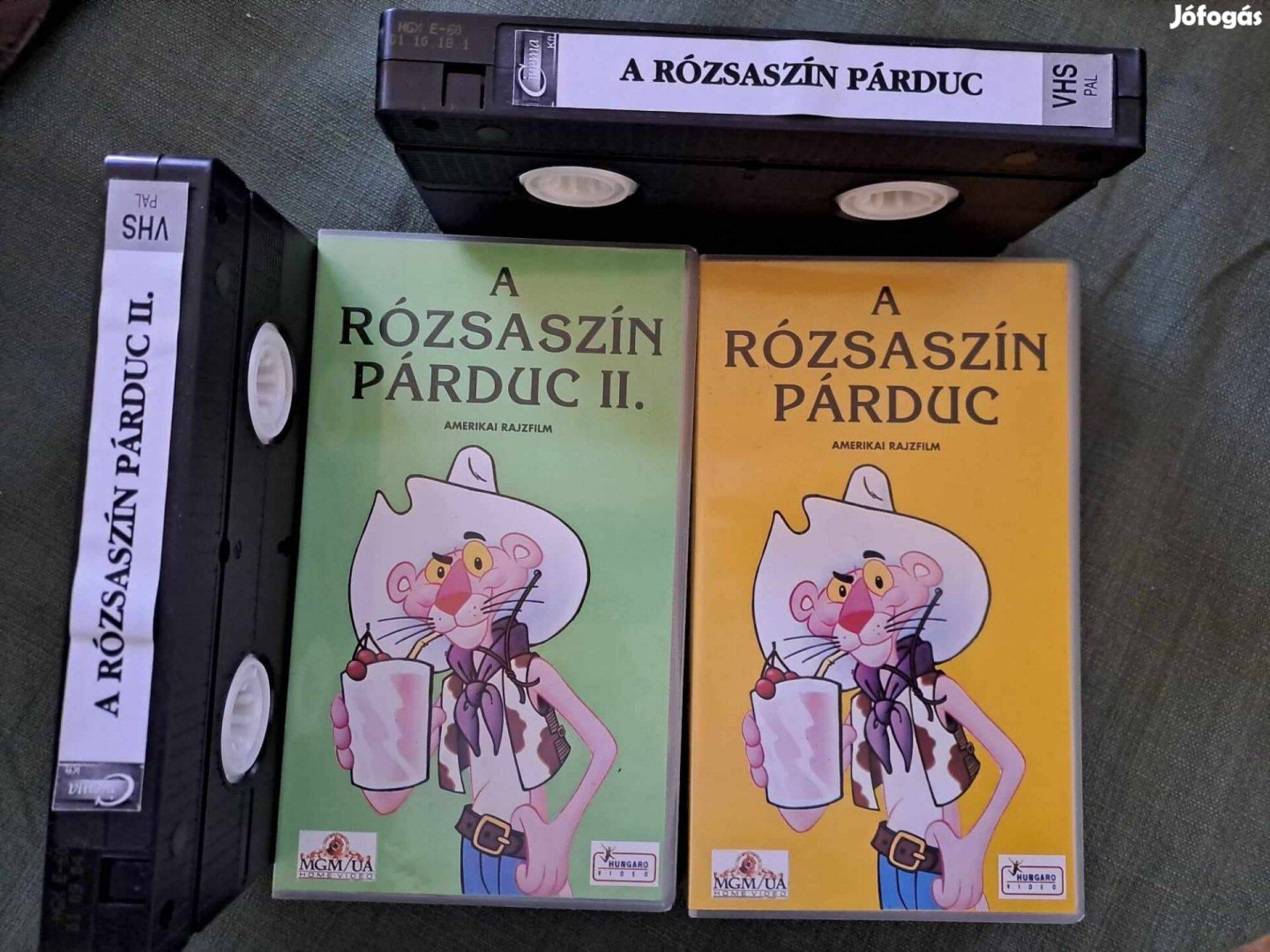 Rózsaszin párduc VHS I. és II. VHS