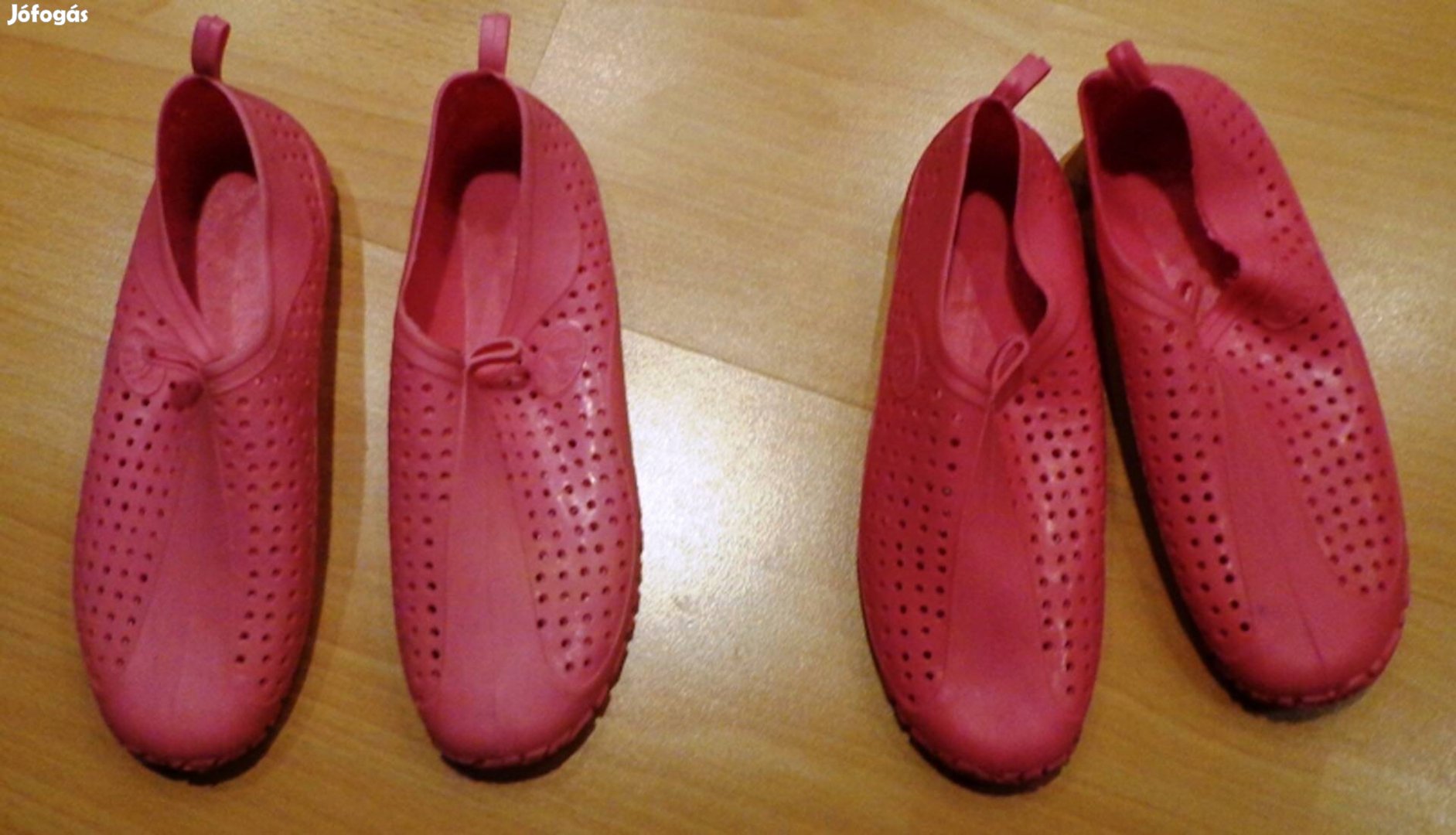 Rózsaszín rafting cipő szett