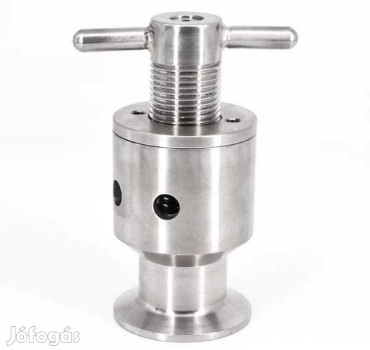 Rozsdamentes Acél Állítható Biztonsági Szelep 0,5-5 Bar  (4580)