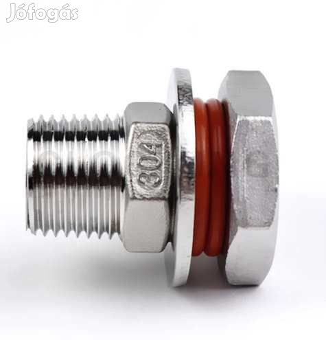 Rozsdamentes Acél Átvezető 1/2"-os  (4375)