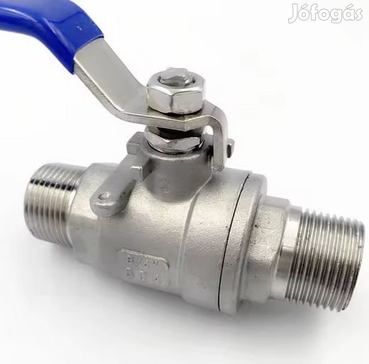 Rozsdamentes Acél Golyóscsap KK 12-os 6319