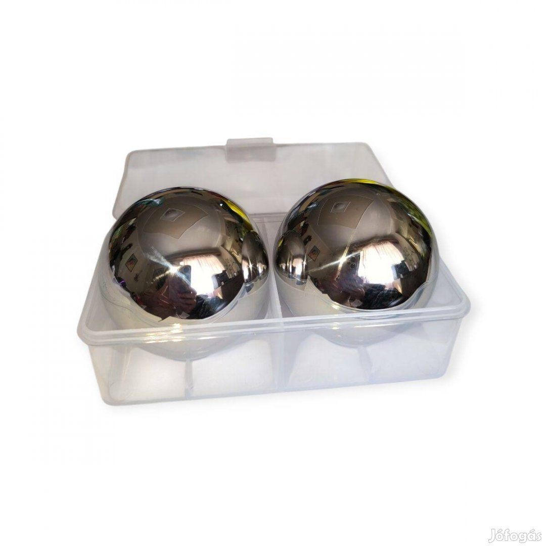 Rozsdamentes acél gömb jégkocka dobozban