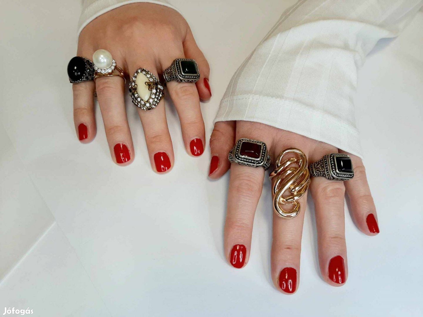 Rozsdamentes acél gyűrű eladó 500 Ft db