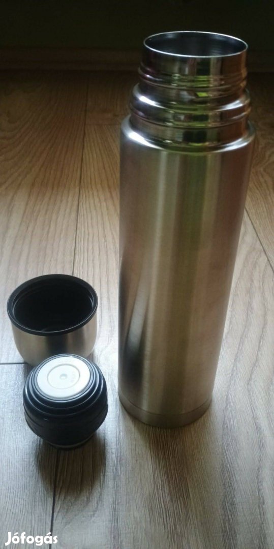 Rozsdamentes acél kulacs, 0,5 literes, új eladó