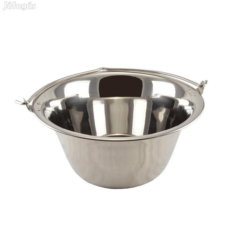 Rozsdamentes bogrács 15 literes