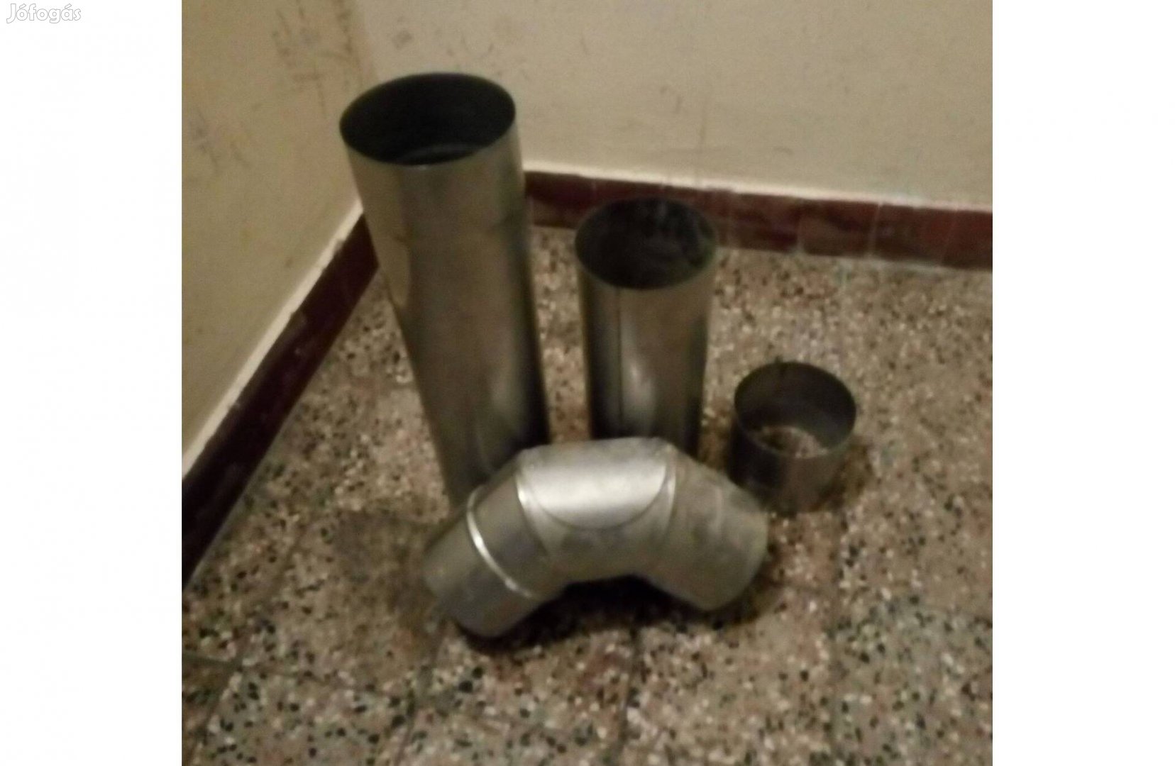 Rozsdamentes füstcső gázboylerhez eladó!