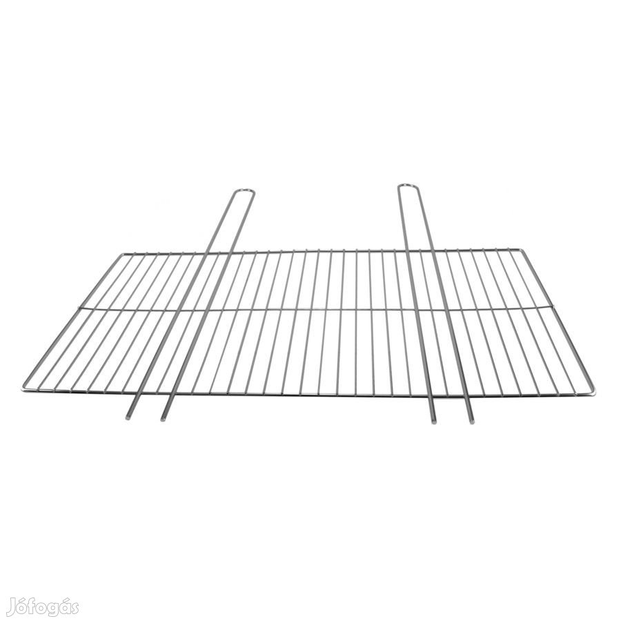 Rozsdamentes grillrács 57 × 30 cm-es