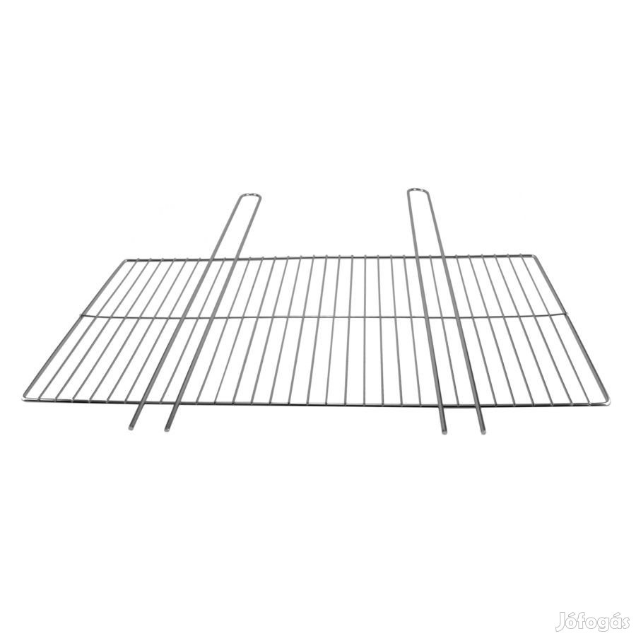 Rozsdamentes grillrács 57 × 30 cm-es