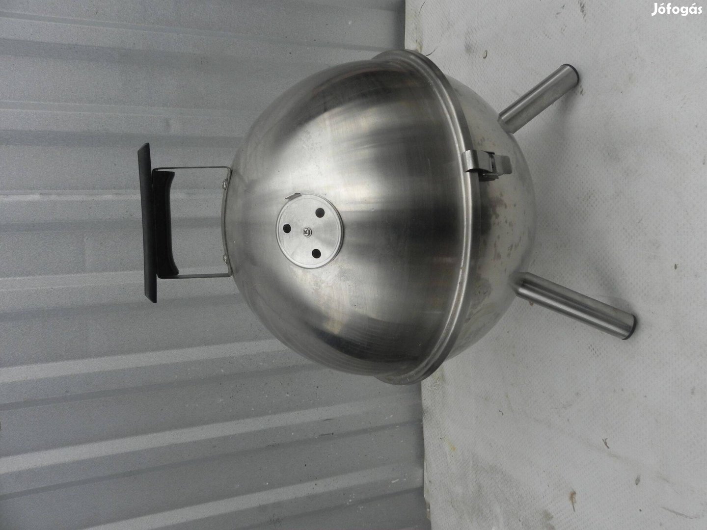 Rozsdamentes hordozható grillsütő 36cm