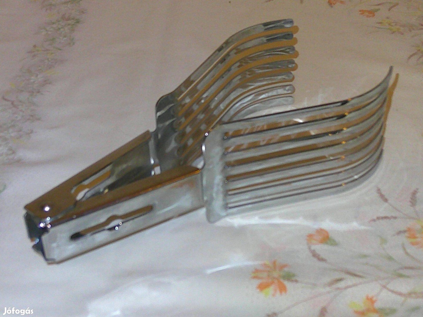 Rozsdamentes húsfogó csipesz, hússzeletelő csipesz