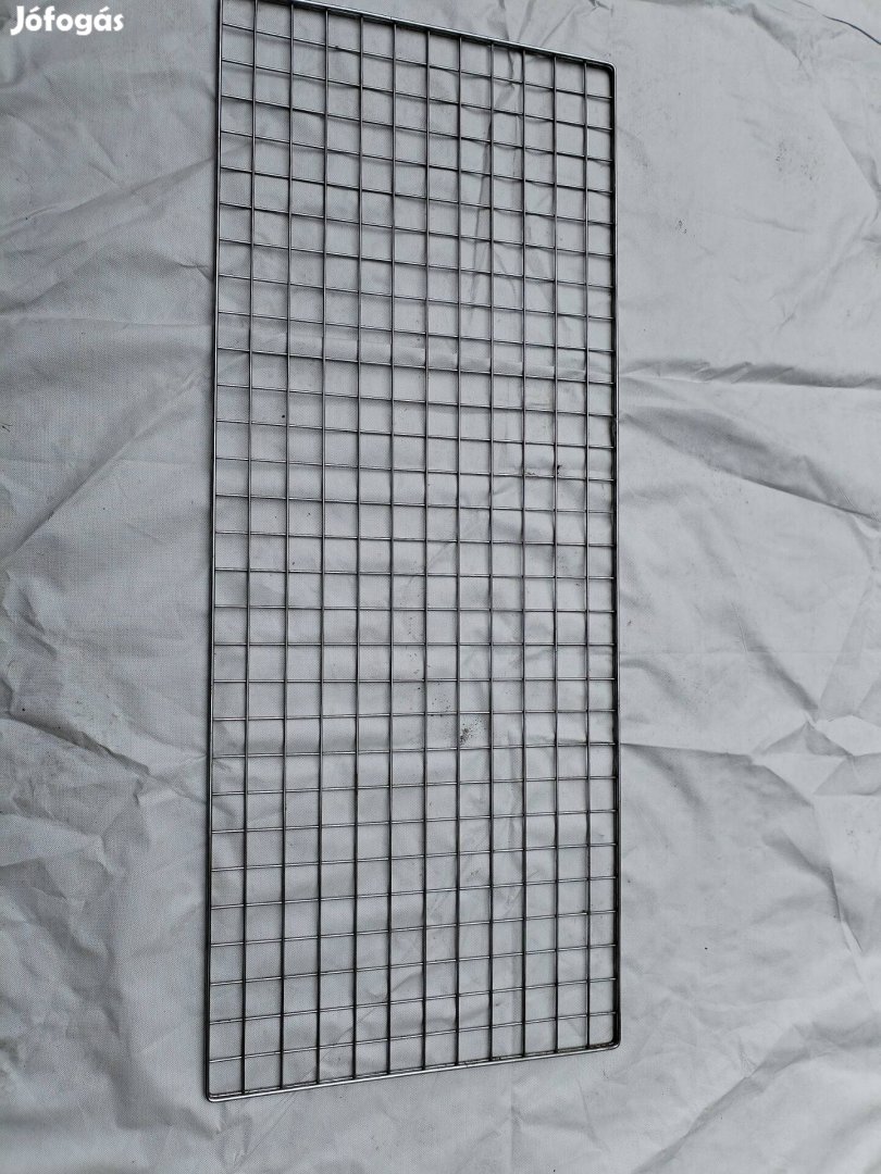 Rozsdamentes krómozott gitter rács (160x70)