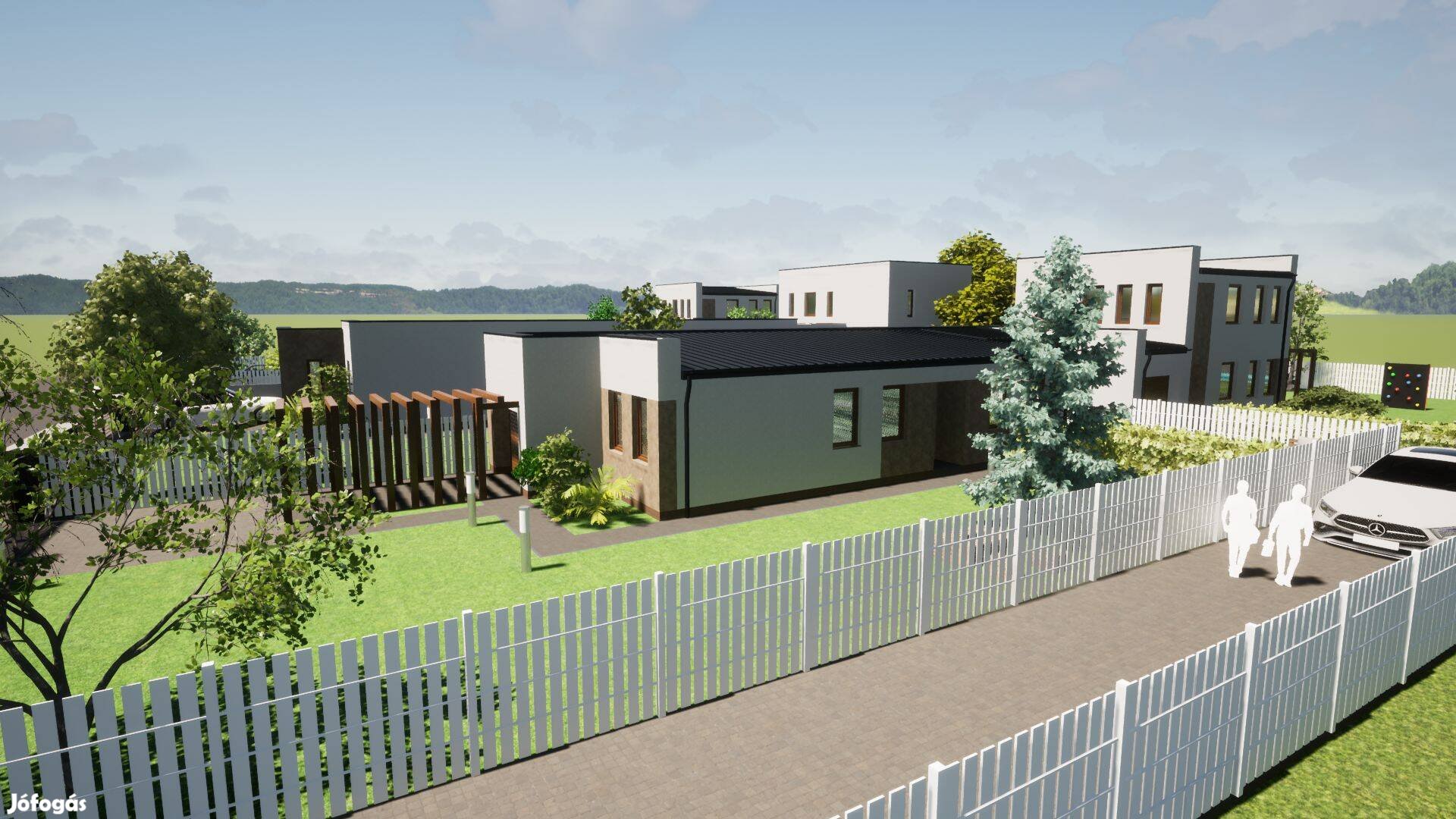 Rozsrétszőlőben új építésű, kb116 nm, nappali 3szobás