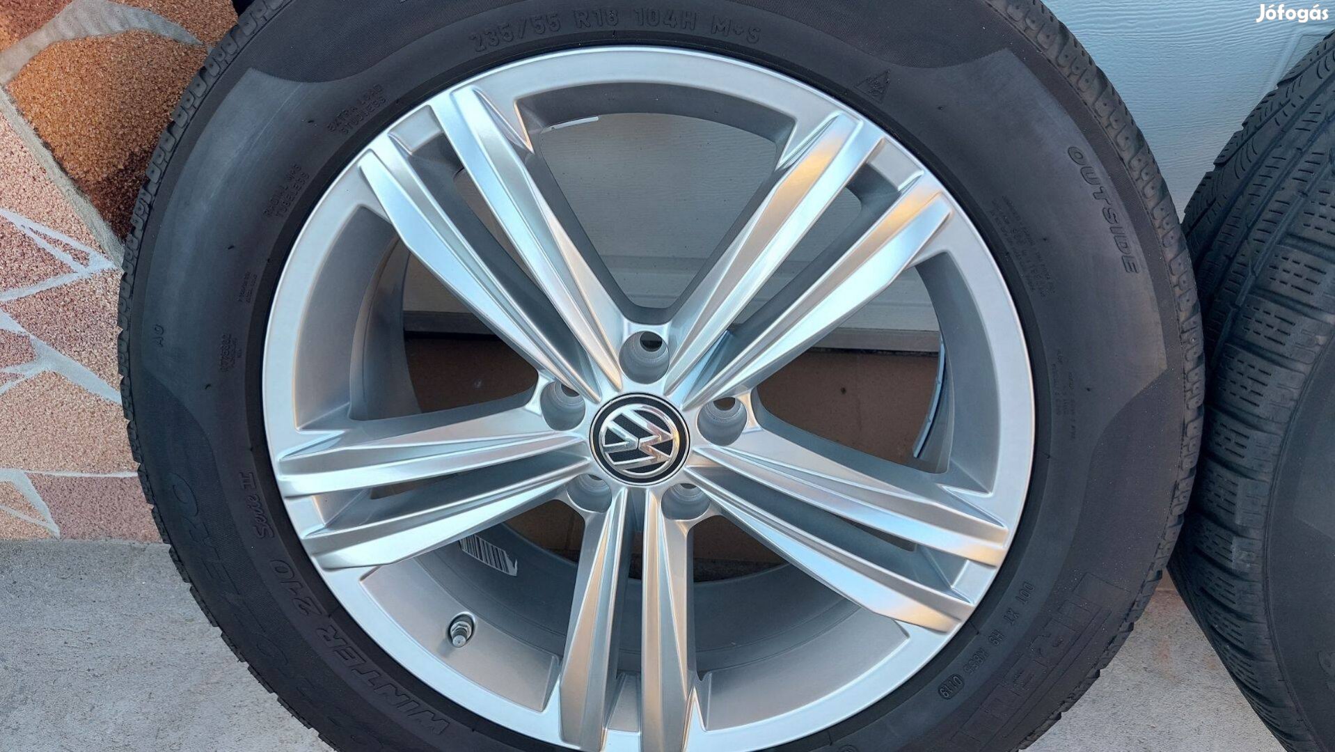 Rrr 2 Gyári VW Tiguán II. 5NA /Sebring/18" alufelni,Téligumi