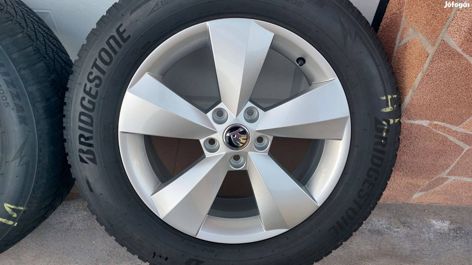 Rrr Gyári ,új szerű Skoda Kodiaq-Karoq 17 alufelni ,téli gumi 5x112