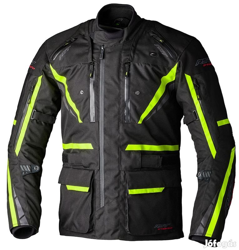 Rst pro series paragon 7 textil dzseki férfi - fekete/neonsárga