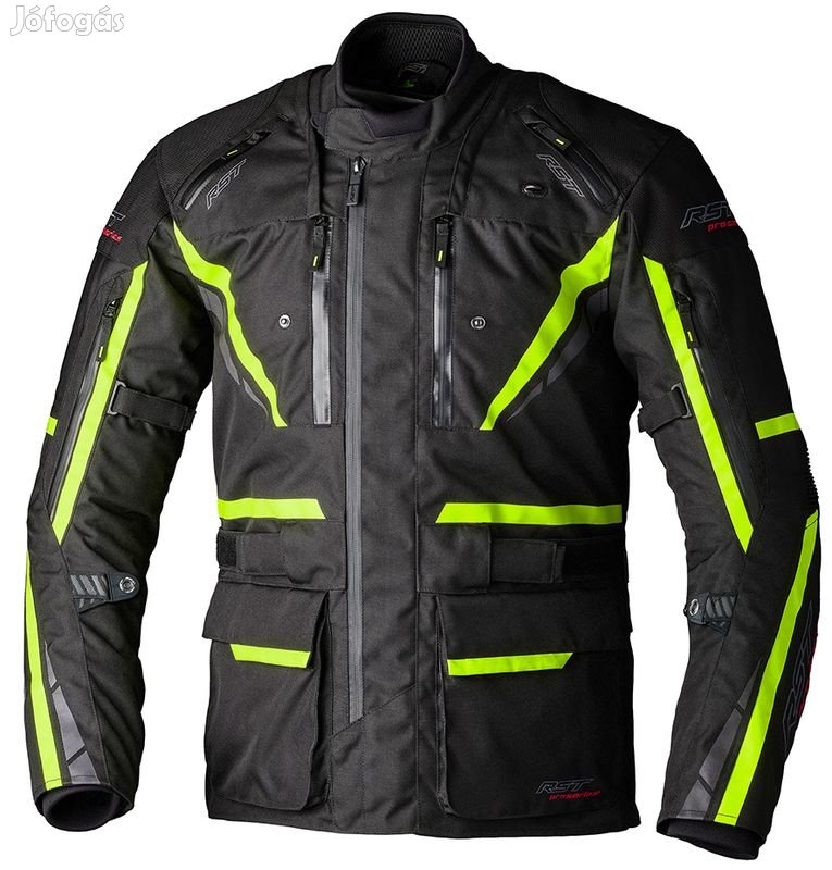 Rst pro series paragon 7 textil dzseki férfi - fekete/neonsárga