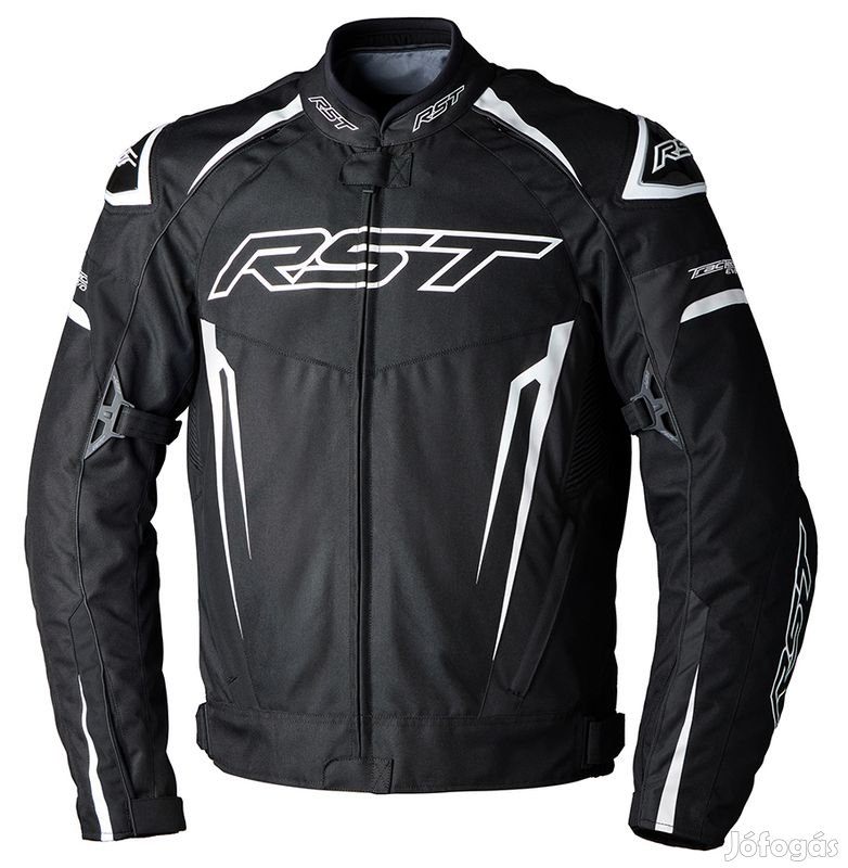 Rst tractech evo 5 ce dzseki textil - fekete/fehér/fekete