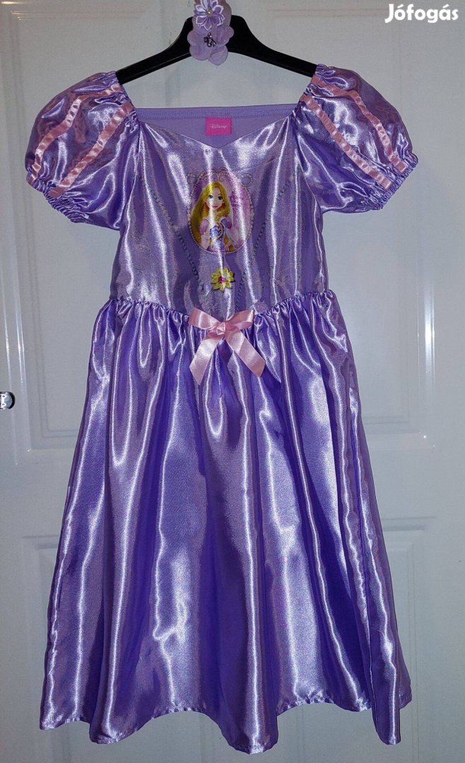 Rubies Disney Rapunzel hercegnő, gyönyörű új Aranyhaj jelmez 110/116