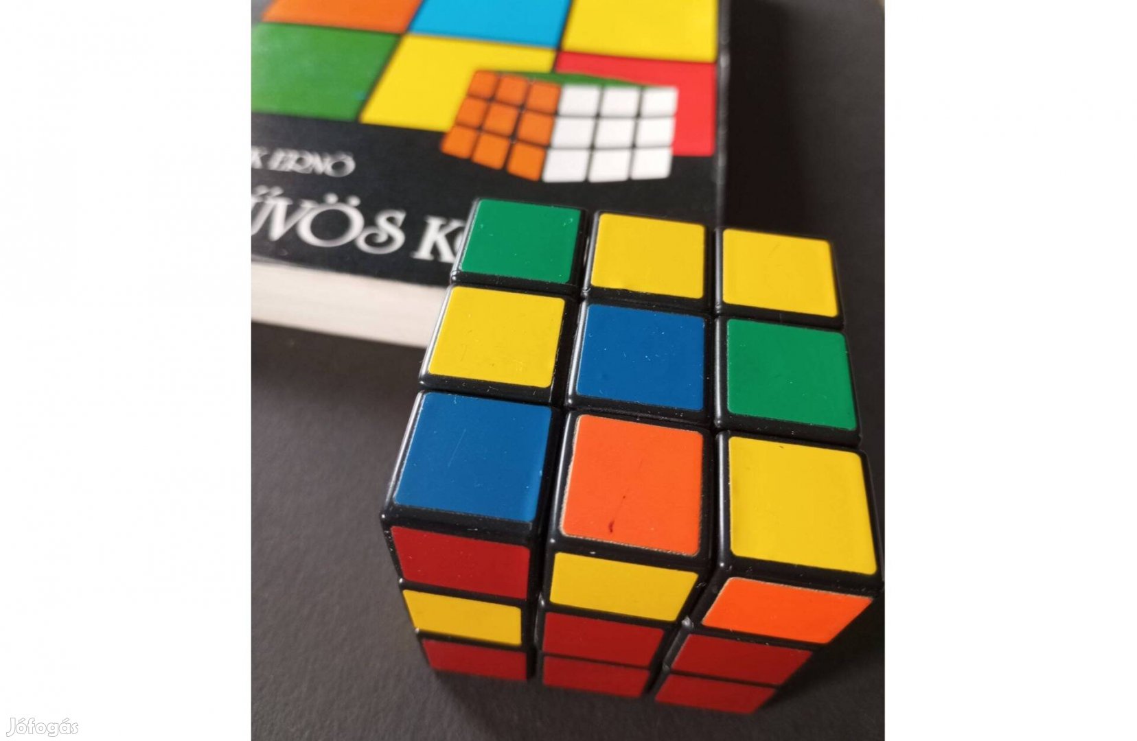 Rubik Ernő Bűvös kocka Eredeti jó állapotú